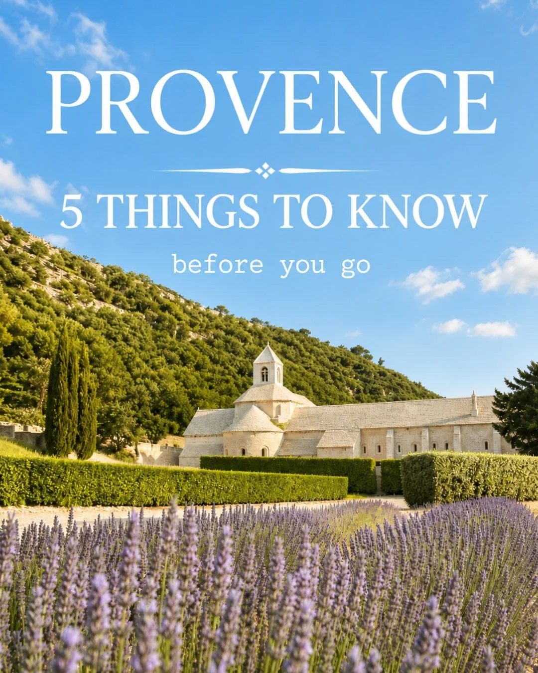 We&rsquo;ve already made the mistakes&hellip; so you don&rsquo;t have to. 

Like showing up to a tiny Proven&ccedil;al village at noon in the middle of July and wondering why it feels crowded&hellip;
 wearing the wrong shoes on cobblestones&hellip;
 