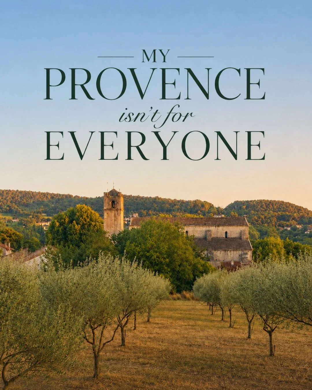 Is my Provence your Provence too???

Not all of Provence feels polished, postcard-perfect, or curated for tourists. And honestly? That&rsquo;s exactly why I love Northern Provence.

The Provence I love most doesn&rsquo;t always make the guidebooks.

