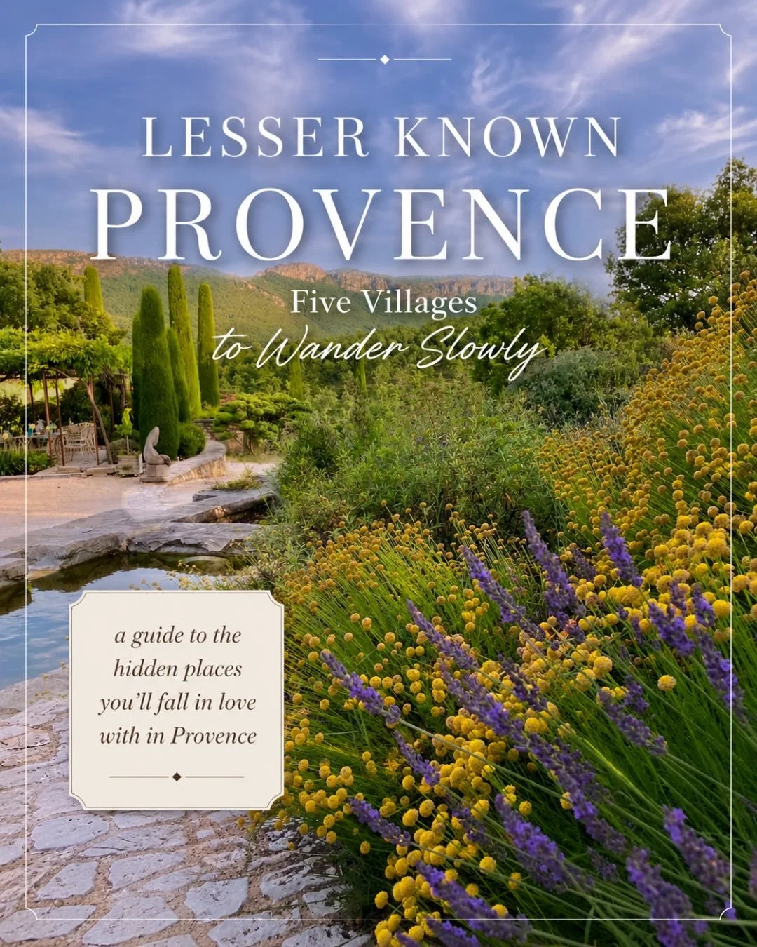 When the world started waking up as COVID quieted down, I began to notice a change in myself that I wasn&rsquo;t expecting.

I felt less comfortable in crowds than I once had.
And while my first year in Provence was filled with the bucket-list locati