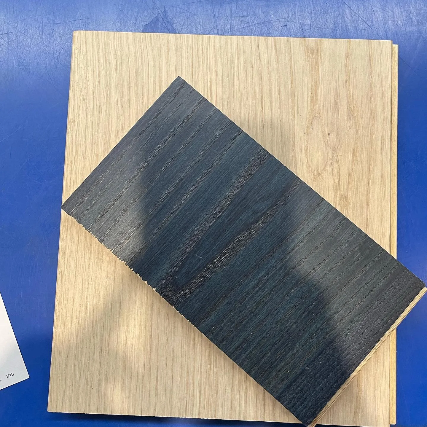 Feeling 𝗕𝗟𝗨𝗘
 
Not emotionally - but really gravitating to pops of this color in design
 
Dreaming of one day using this blue Ash flooring from @maderasurfaces on a 𝗥𝗜𝗙𝗧 𝗦𝗔𝗪𝗡 𝗦𝗧𝗨𝗗𝗜𝗢 project
 
#interiordesign #architecture #homedecor