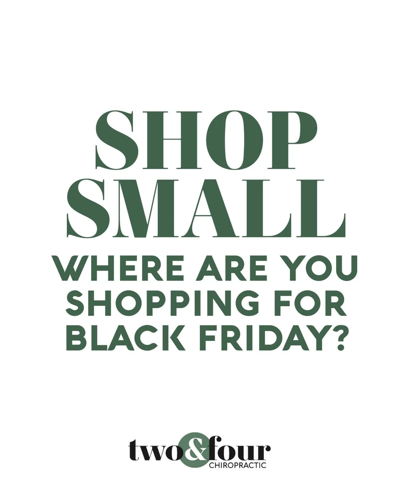 This Black Friday, we&rsquo;re gearing up to shop small!

There are so many amazing small businesses in this valley. Let us know where you&rsquo;ll be shopping this weekend in the comments!