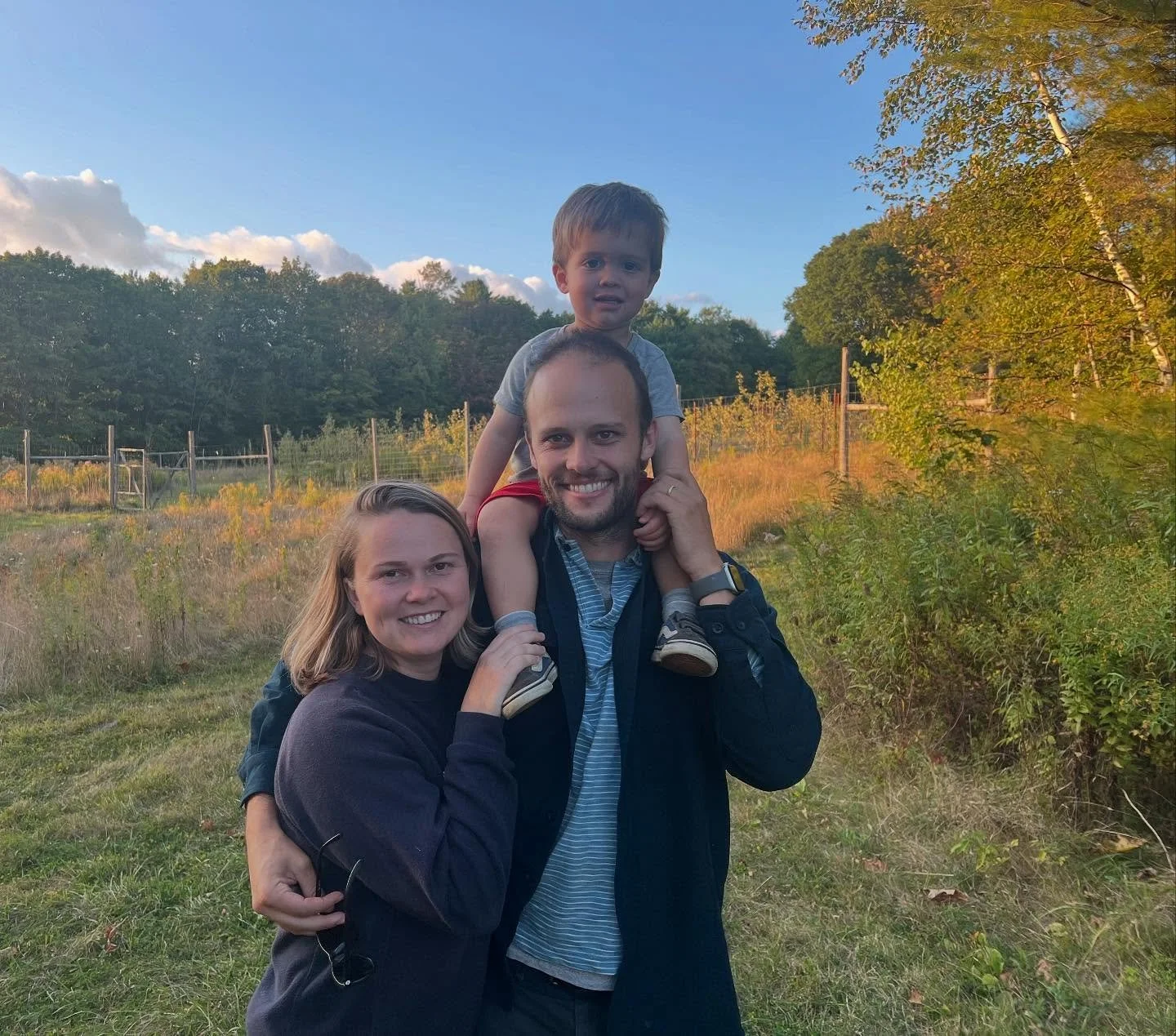 One of those classic late summer days. Happy for good friends, exciting work, and cooler mornings.