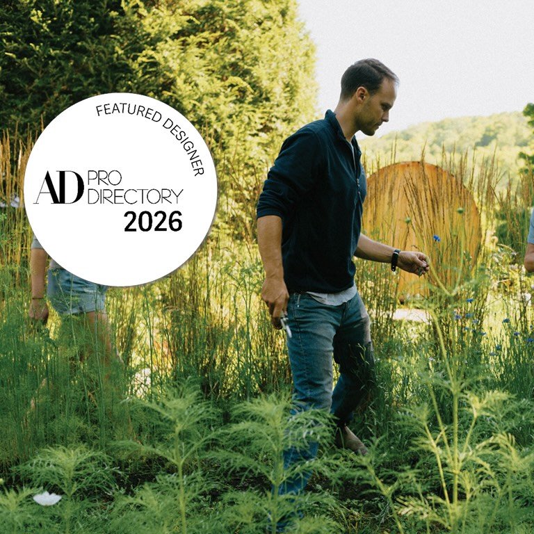 Grateful to be going into another year as a featured designer at @archdigest 

Looking ahead at an exciting slate of projects and collaborations in &lsquo;26. 

Have a restful holiday season, and see you in the garden soon!