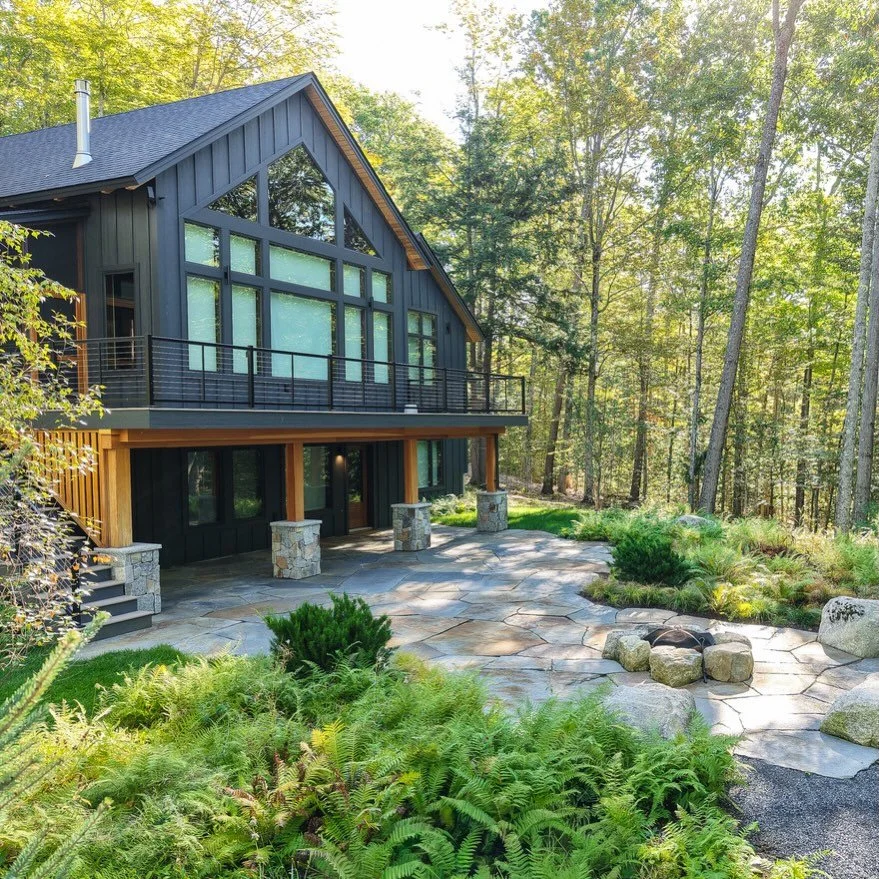 Our Readfield retreat settling into its first season. Reimagined gathering space on the lake, bringing the outside in. 

Landscape Design: @gbr_landscape 
Architecture: @whitesprucedesignstudio 
Landscape &amp; Management: @lynch_landscaping207 
Ston