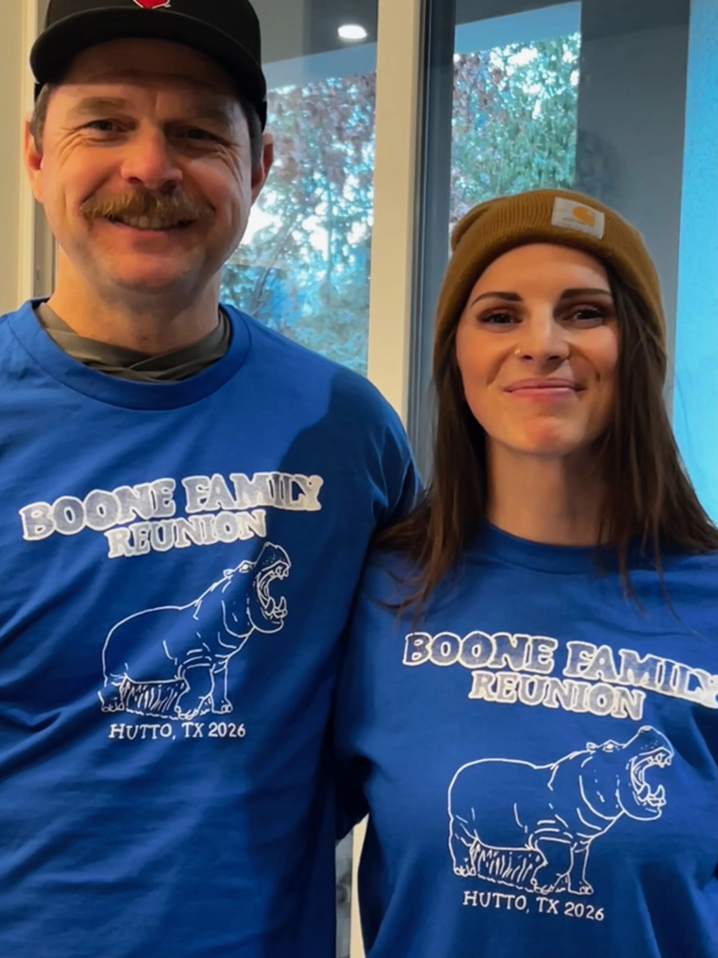 Commissioned shirts; designed & printed