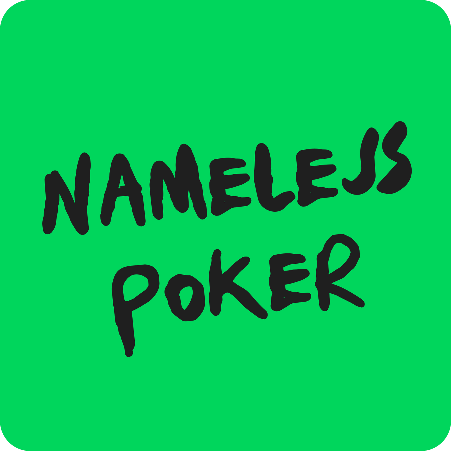 Nameless Poker