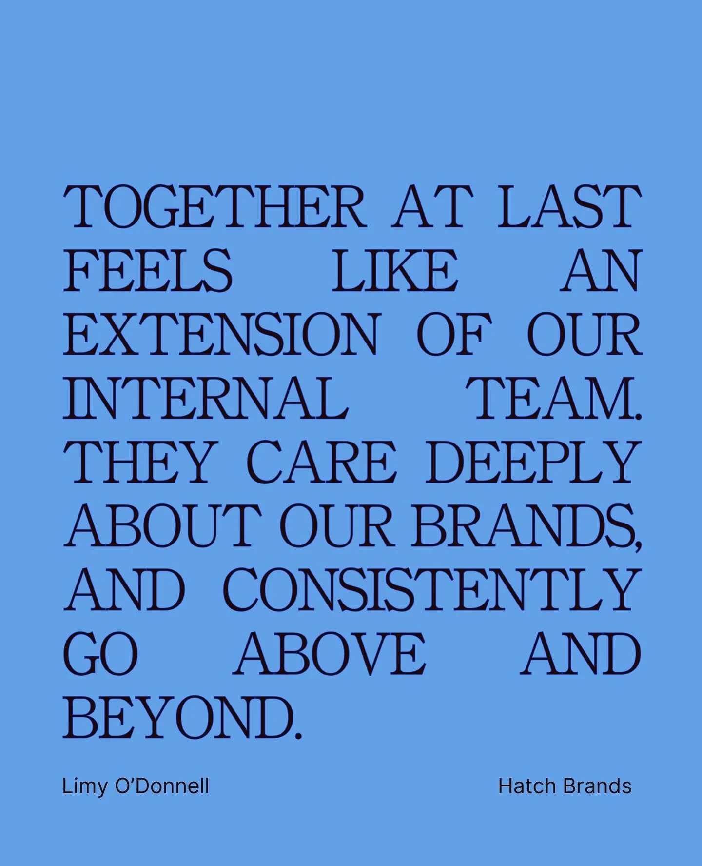 More warm fuzzies! 🥹

Most brands spend too much, and too early. At TAL, we focus on content first, community second, and performance third. It&rsquo;s how we&rsquo;ve consistently driven sustainable growth for our clients, spanning multiple sizes a