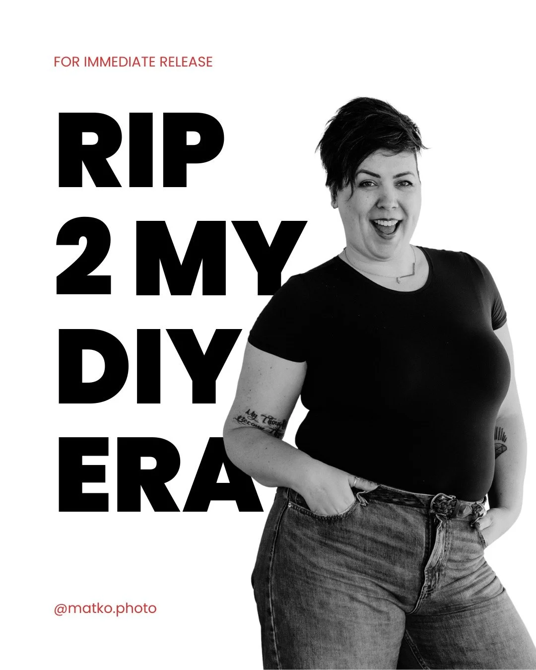 RIP 2 My DIY Era
  After April 1, my pricing is shifting.
 I&rsquo;ve been quietly building behind the scenes. Refining my brand, upgrading my client experience, and collaborating with some incredibly talented people in our community to level this wh