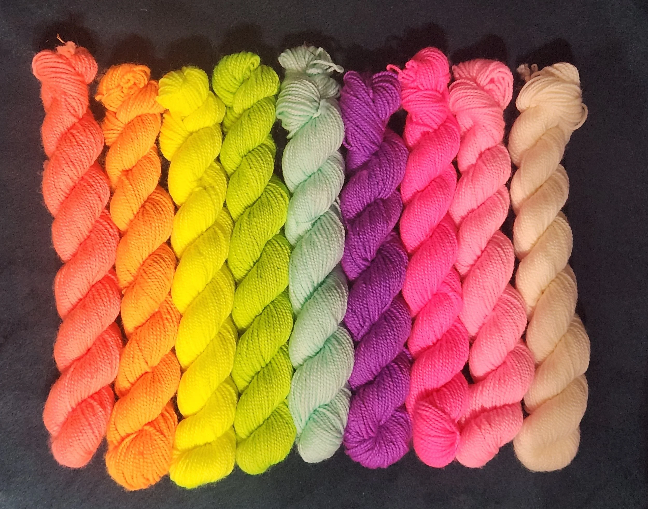 Day Glow Mini Skeins