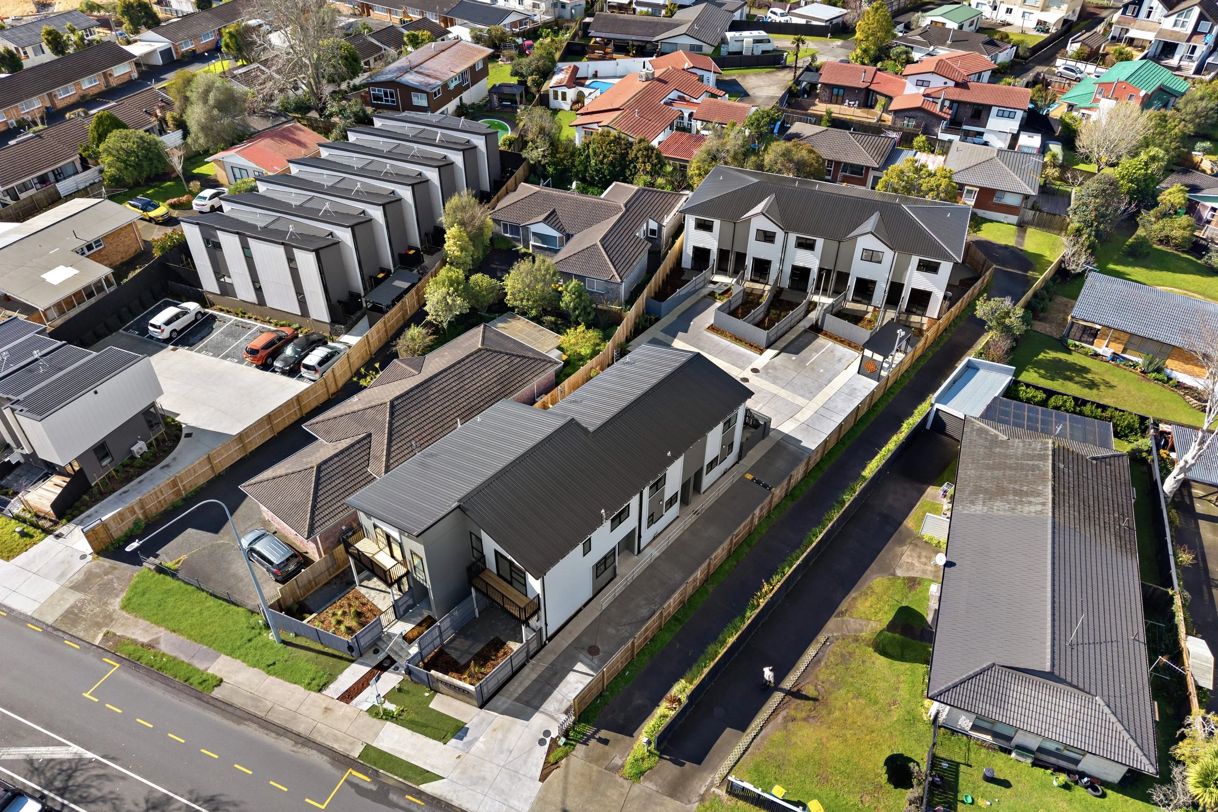 terrace home, terrace housing nz, new build, new build builder nz, housing, building, construction, subdivision, development