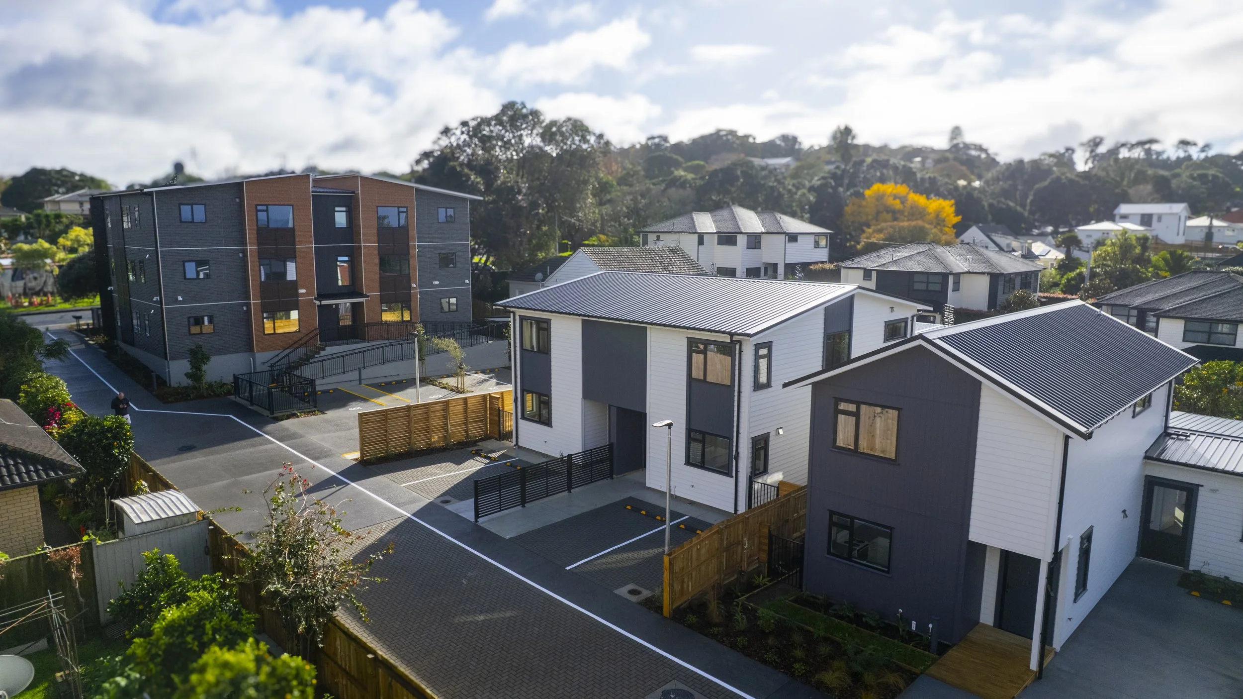 Construction company for housing developments