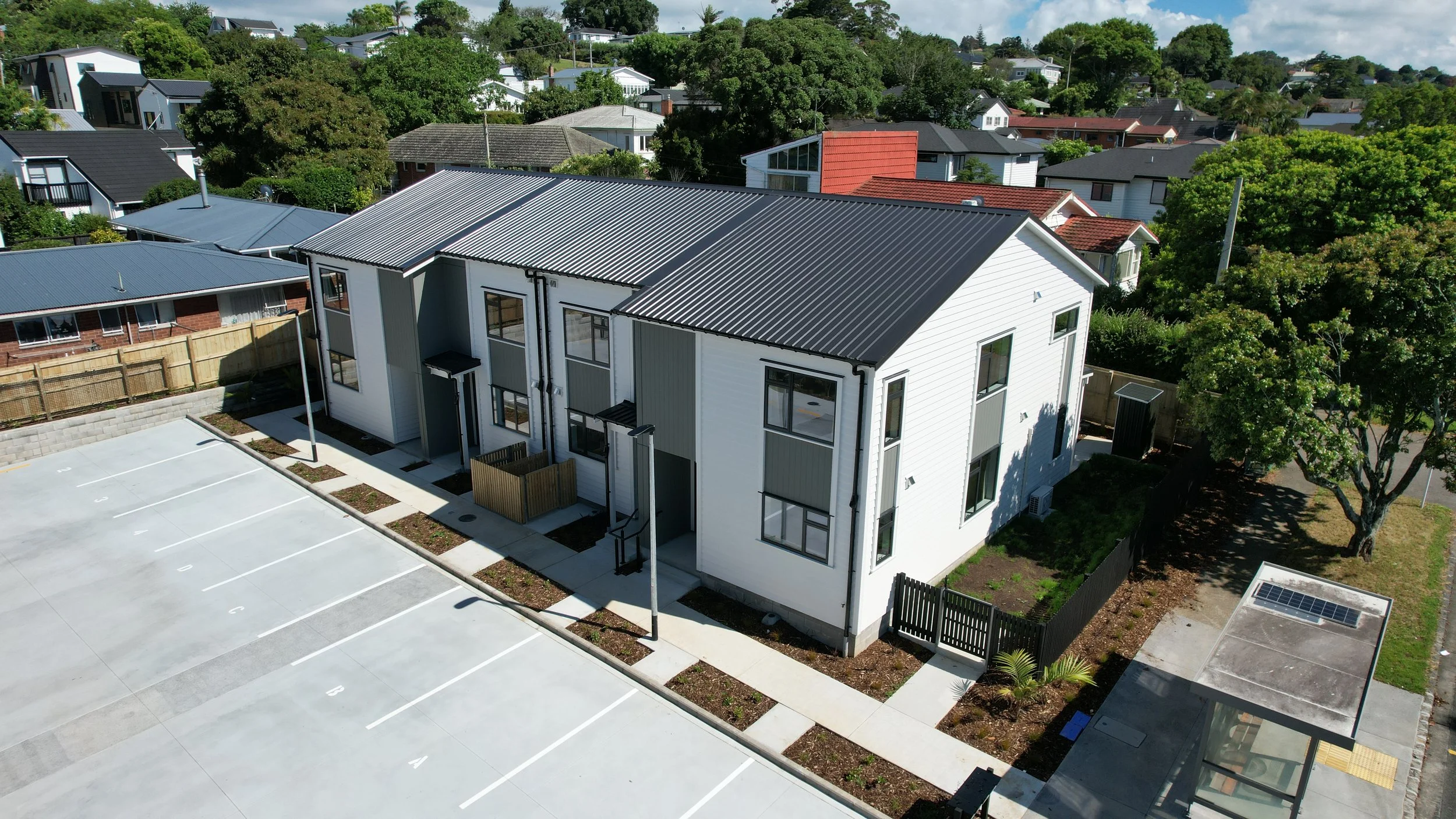 Multi-unit housing project delivered by Signature Construction