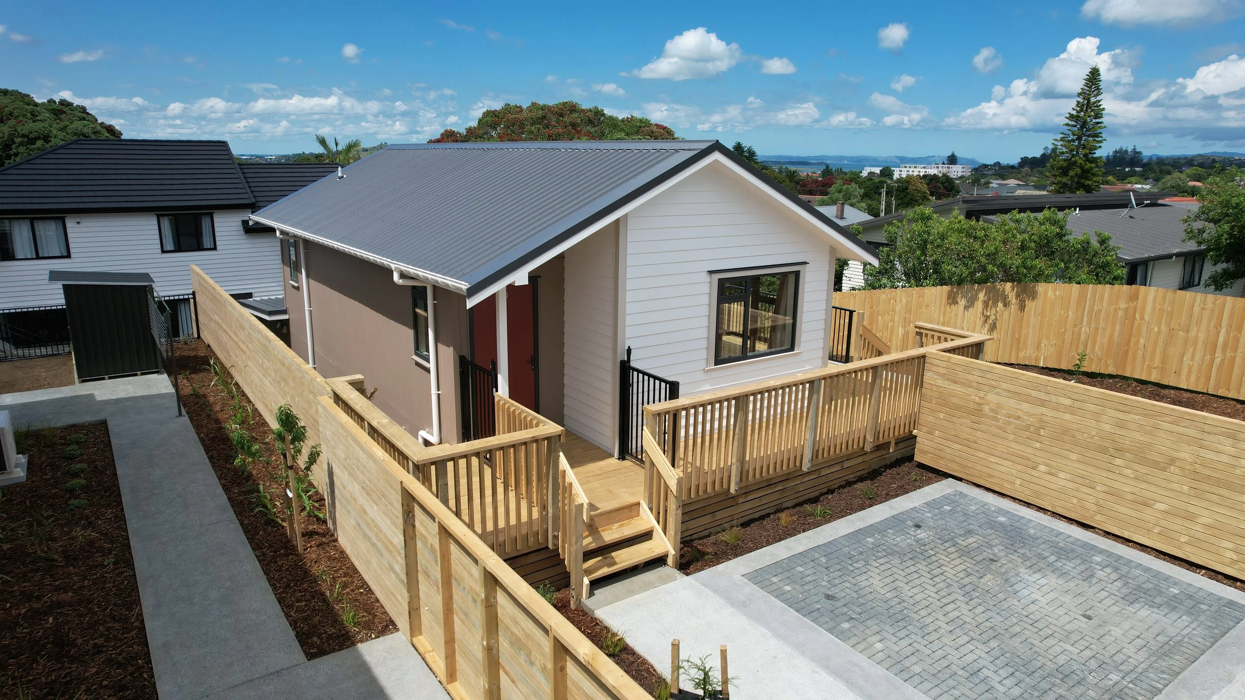 Residential build project by Signature Construction with integrated design and construction team