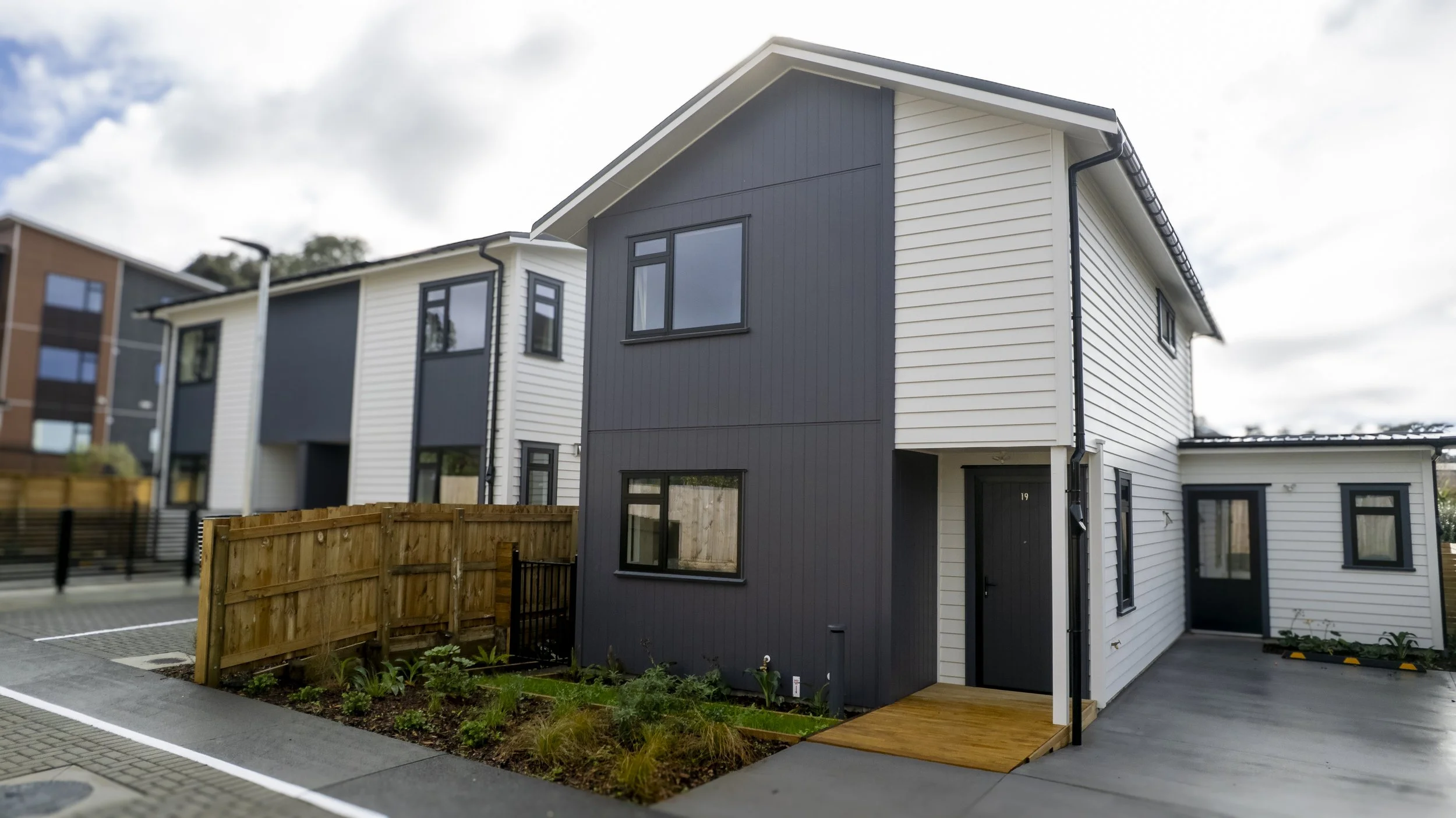 Modern multi-home projects built by Signature Construction