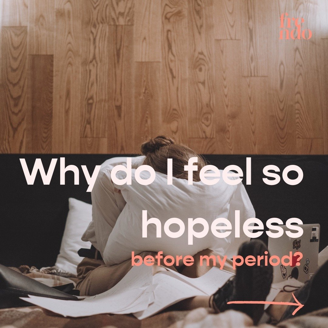 Do you feel like the weeks before your period make life impossible to live, and you know it's not the same kind of PMS your friends joke about?⁠
⁠
Well, PMDD is a misunderstood and underdiagnosed condition that impacts around 1.6% of people who menst
