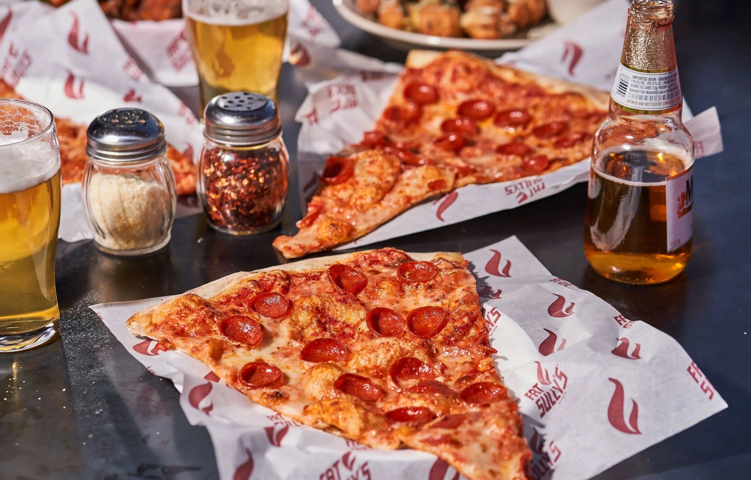 Mouthwatering pepperoni pizza