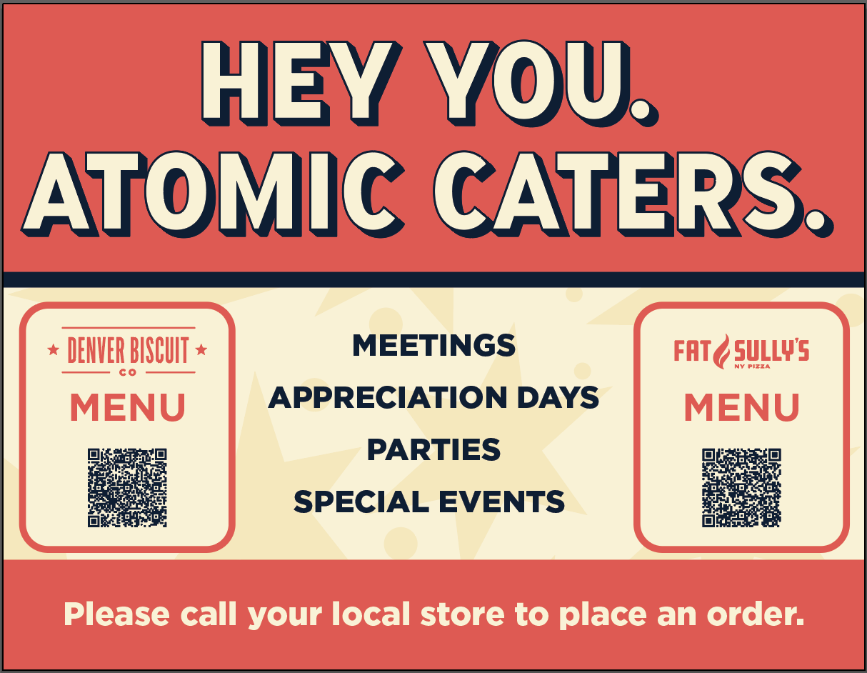 Atomic Cowboy Catering Packages