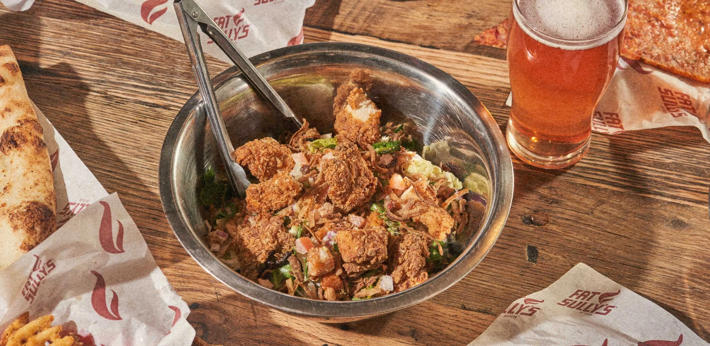 Fat Sully's NY Pizza Chicken Bacon Ranch Salad