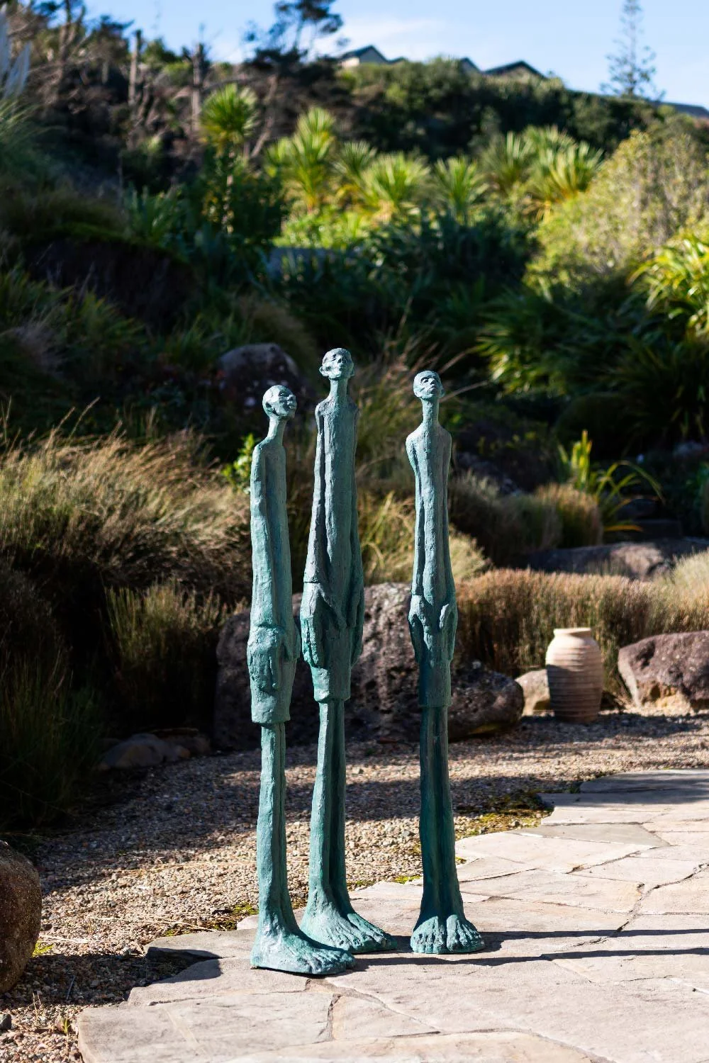 Patina Bronze Sculpture