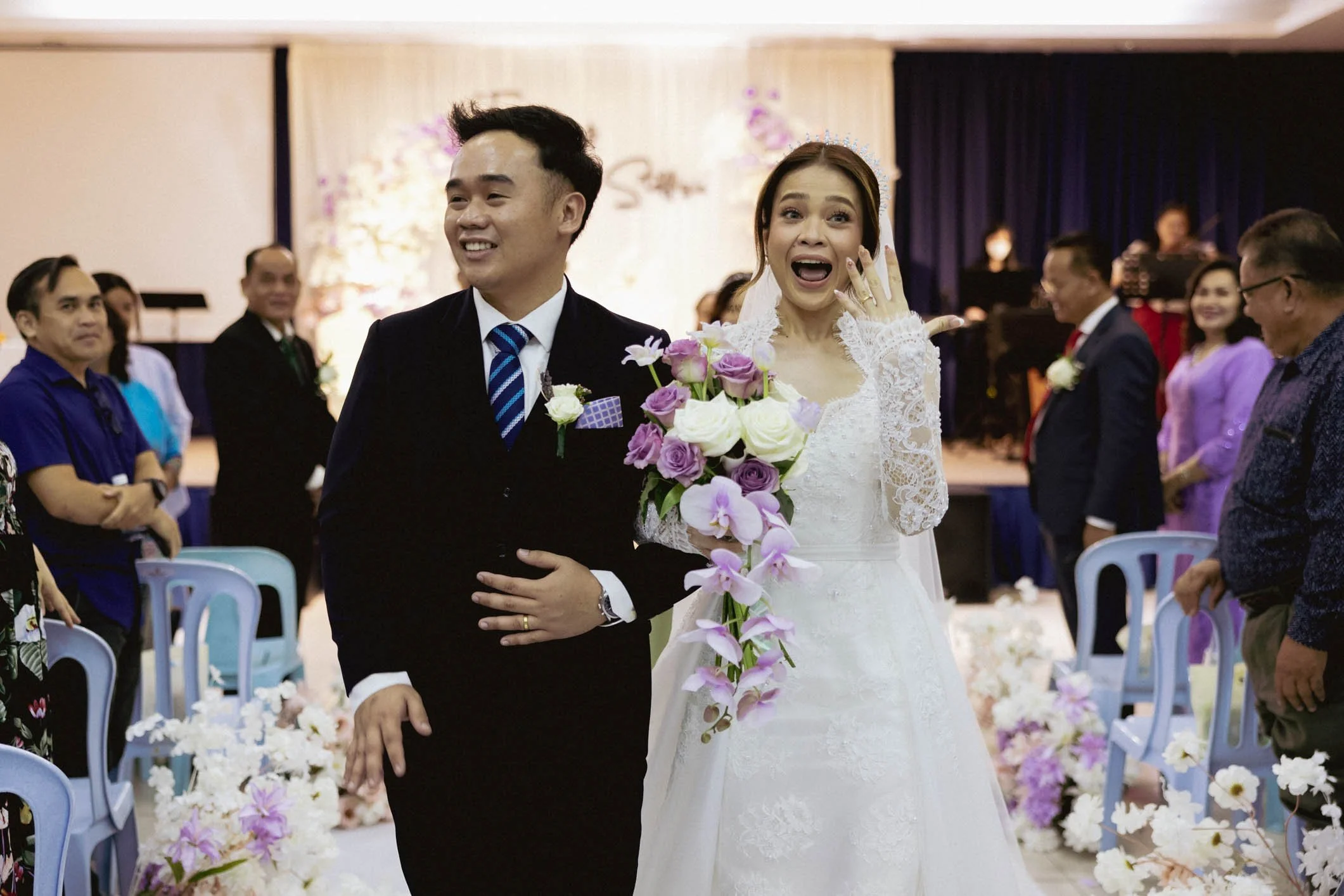 Timothy & Steffizie’s Wedding in Bintulu | Church Ceremony at BEM & Dinner Reception at Dinner World