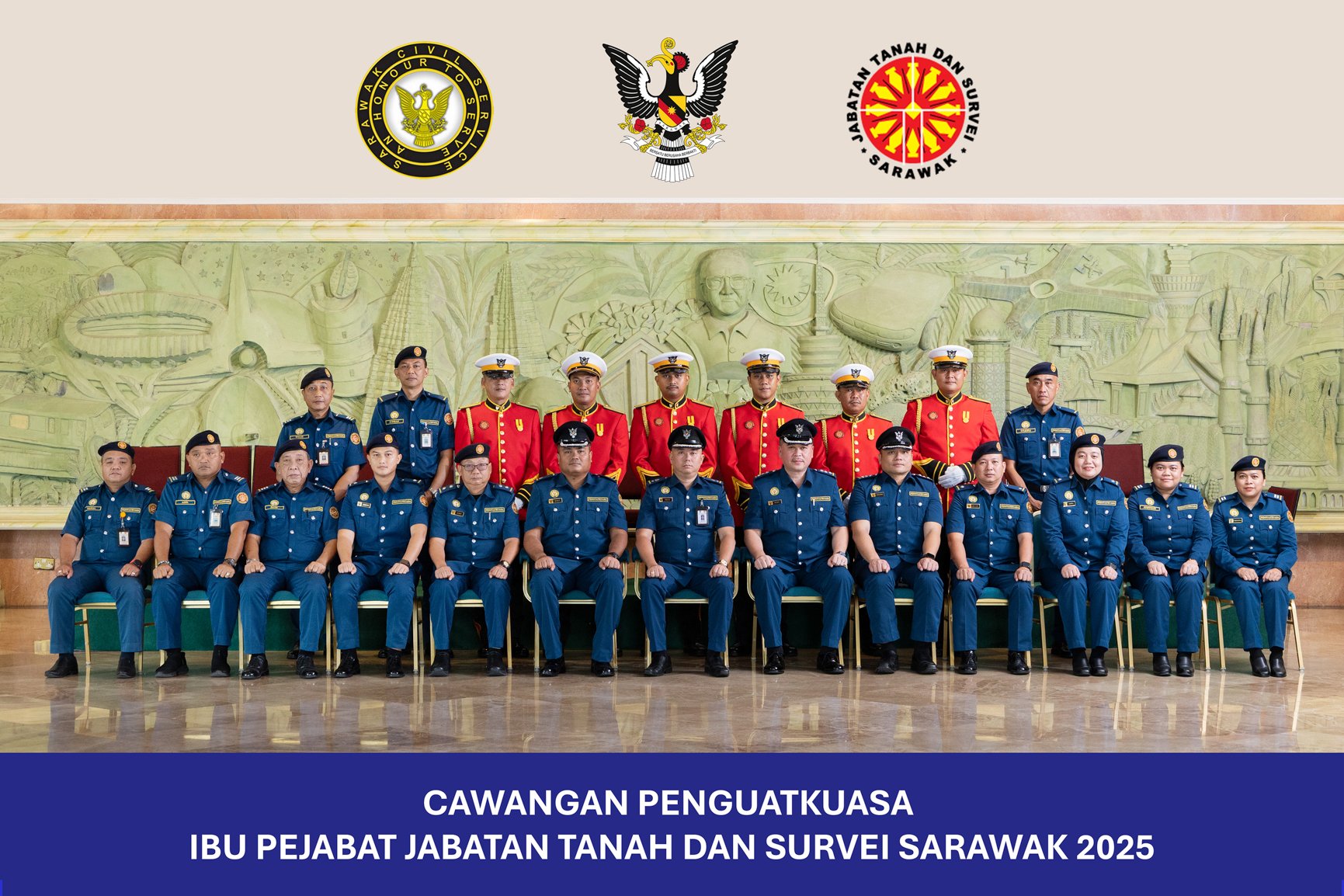 Large Group Official Portraits for Corporations and Departments