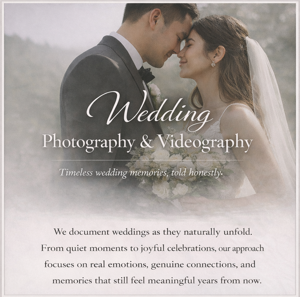 Wedding photography and videography in Kuching Sarawak by Prestige Studio, capturing timeless wedding memories and genuine moments.