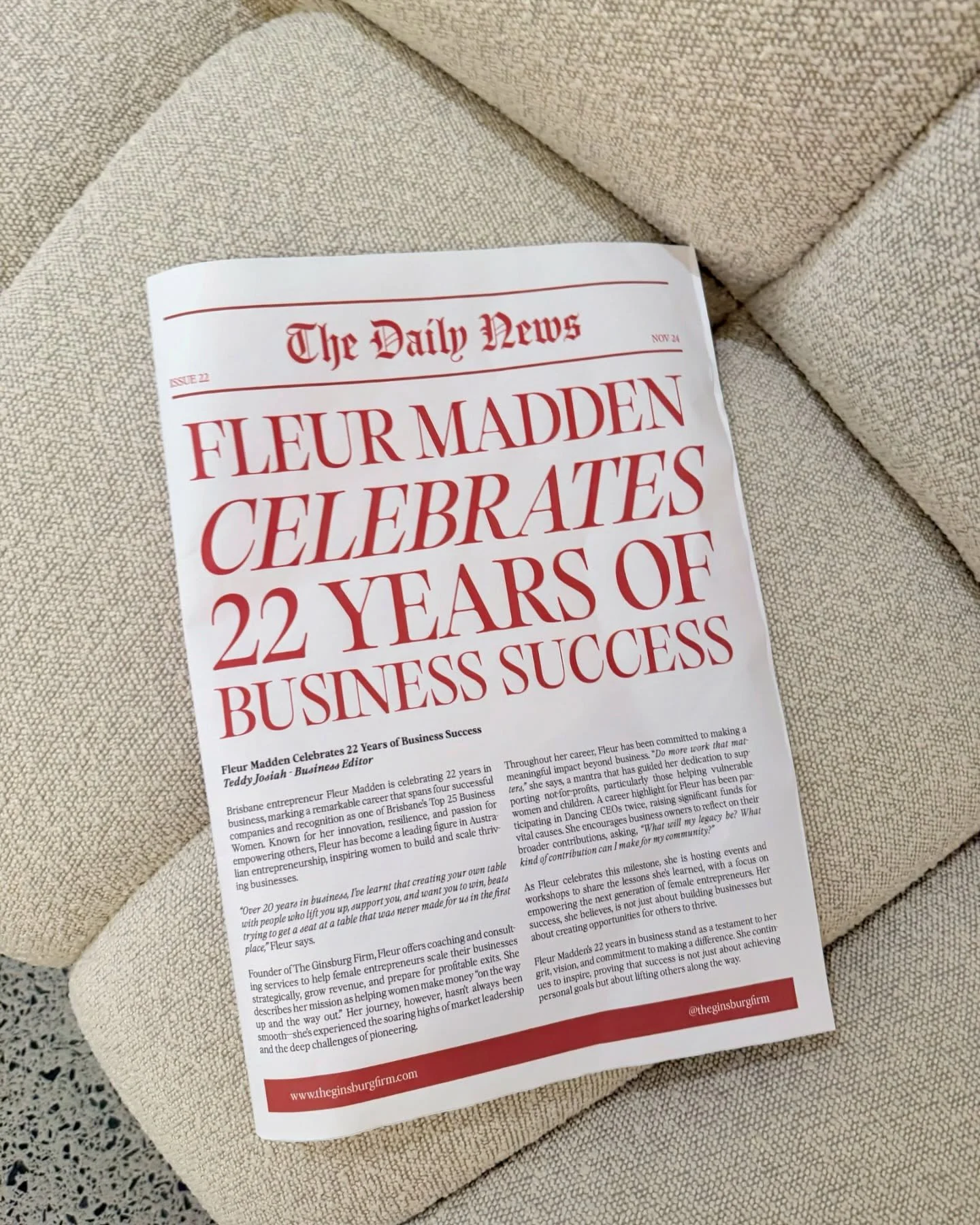 Celebrating 22 years of business success for  @fleurcmadden 🎈With a clairvoyant reading faces, a towering pink cake, and a room full of powerhouse women, this celebration was every bit as fabulous as the woman herself. 

We had the privilege of crea