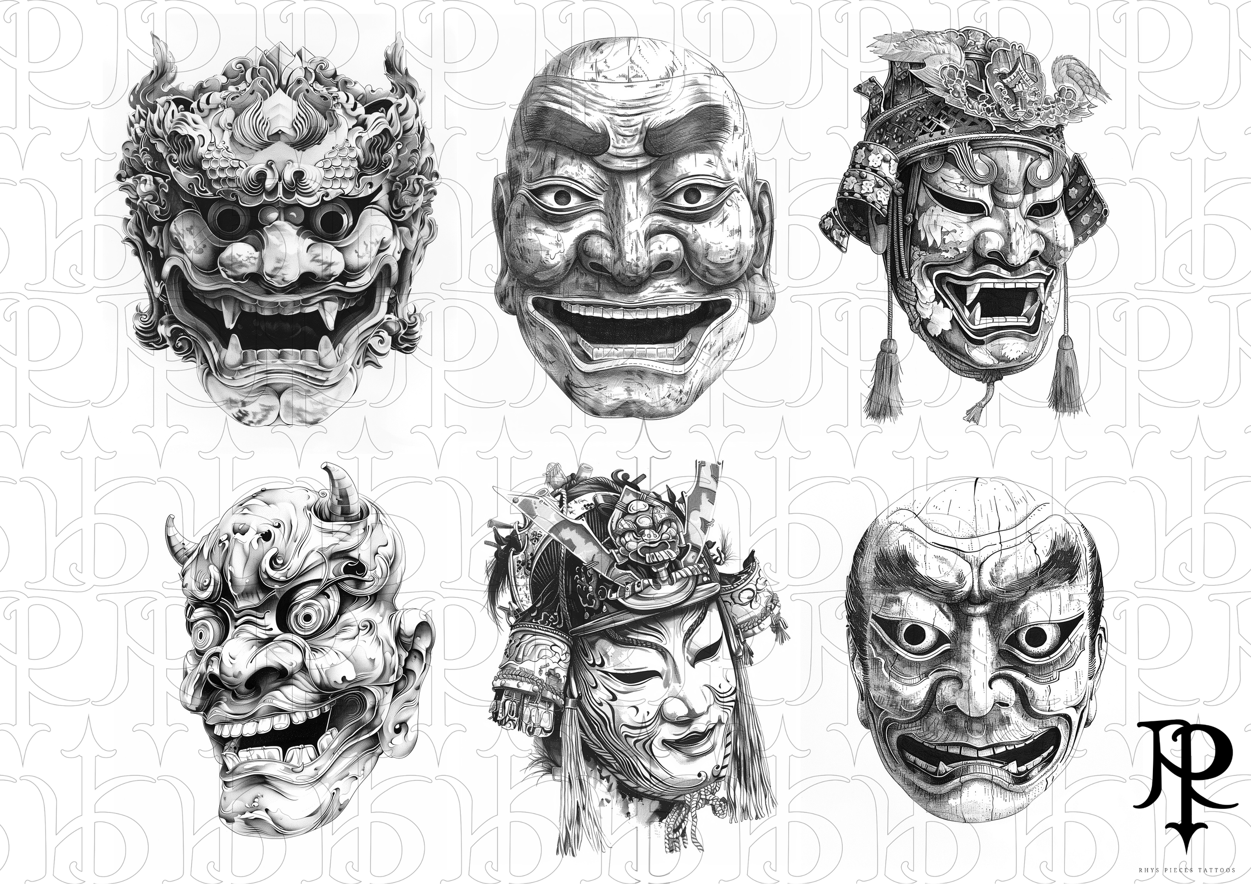 Mask Series - Complete Sheet