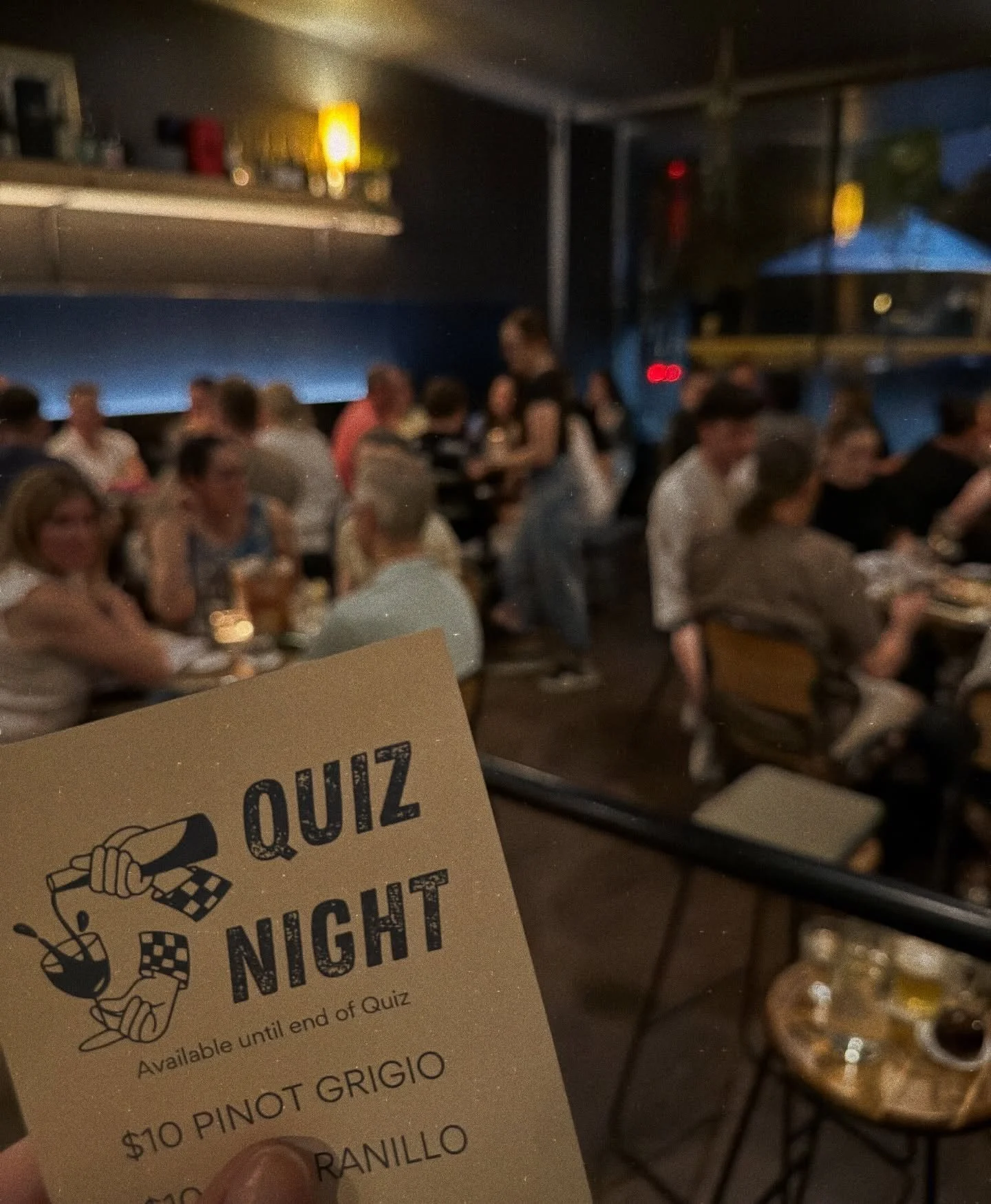 QUIZ NIGHT &bull; Bookings for Thursday 16th April open at 12pm today 👀