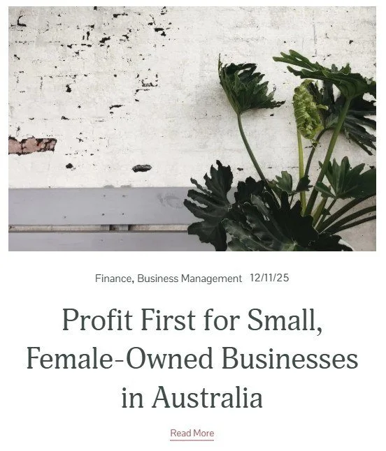 Our new blog post is out!

&quot;Profit First for Small, Female-Owned Businesses in Australia&quot;

Head over to perfectlyorganisednt.com for more!

Share this post or tag a small business owner!

 #huntervalley  #mclarenvale  #margaretriver  #baros