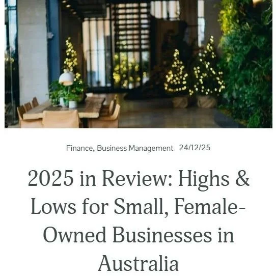 Our new blog post is out!

"2025 in Review: Highs &amp; Lows for Small, Female-Owned Businesses in Australia"

Head over to perfectlyorganisednt.com for more!

Share this post or tag a small business owner!

 #huntervalley  #mclarenvale  #m