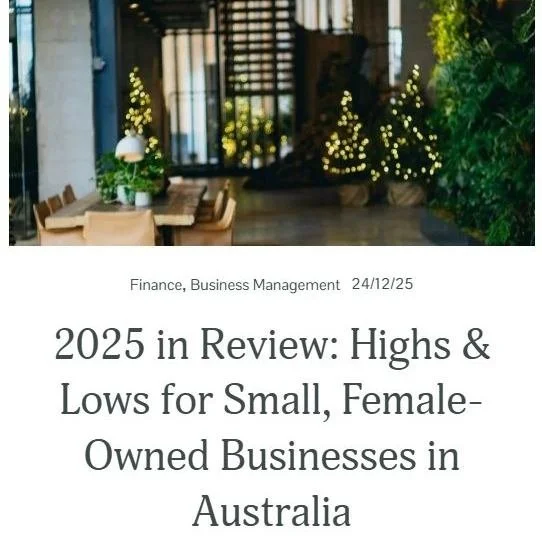 Our new blog post is out!

"2025 in Review: Highs &amp; Lows for Small, Female-Owned Businesses in Australia"

Head over to perfectlyorganisednt.com for more!

Share this post or tag a small business owner!

 #huntervalley  #mclarenvale  #m