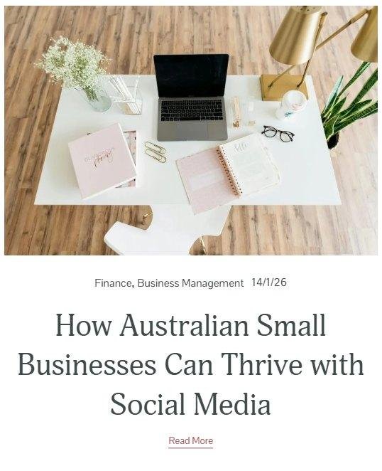 Our new blog post is out!

"How Australian Small Businesses Can Thrive with Social Media"

Head over to perfectlyorganisednt.com for more!

Share this post or tag a small business owner!

 #huntervalley  #mclarenvale  #margaretriver  #baros