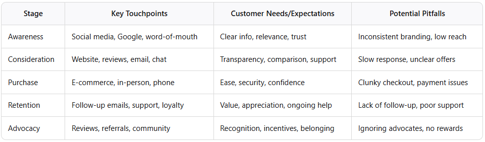 Female, small business Australia - Perth, Melbourne, Brisbane, Sydney - marketing - customer journey overview