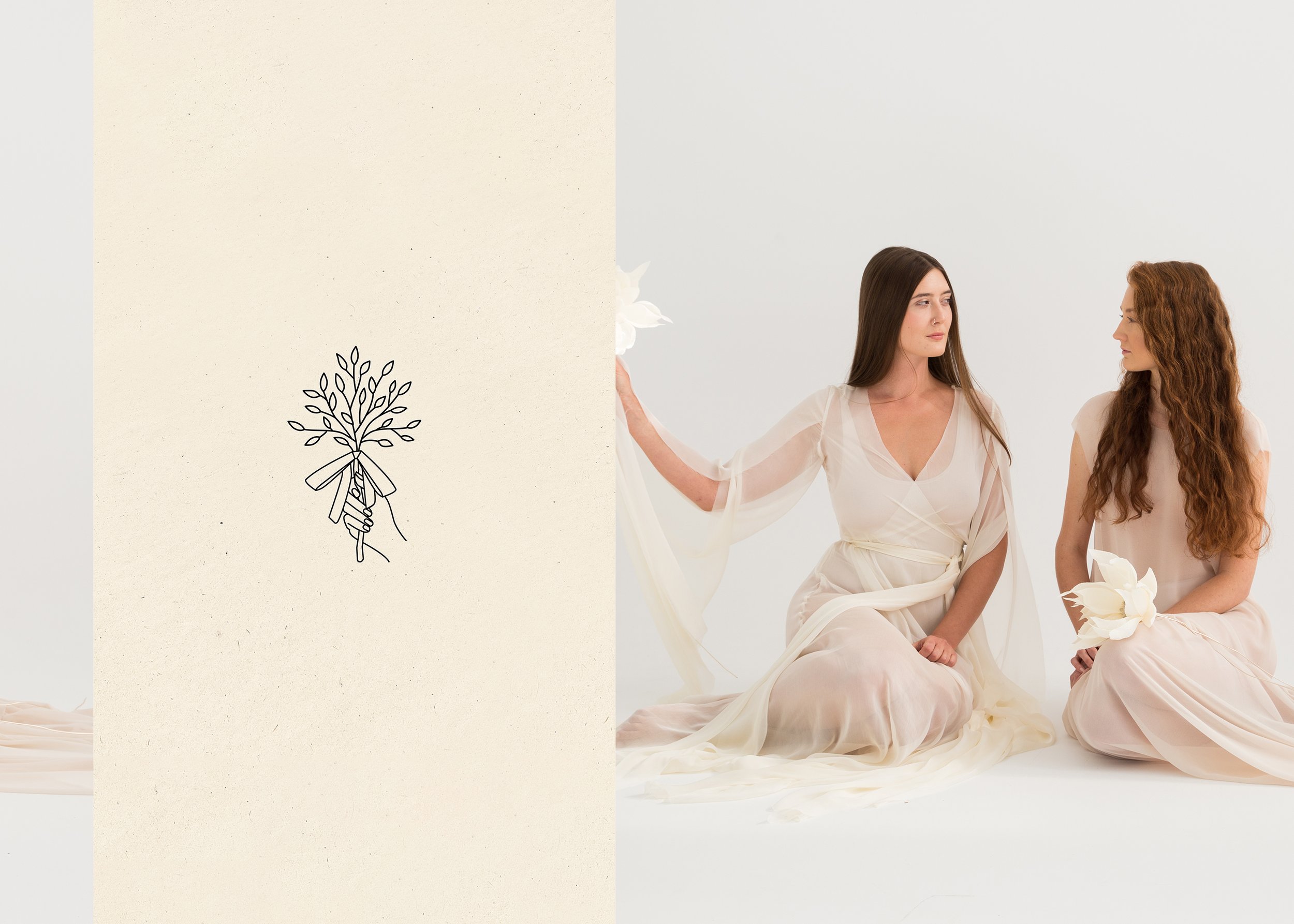 Z rózgą do ślubu | minimalistic slavic bouquets