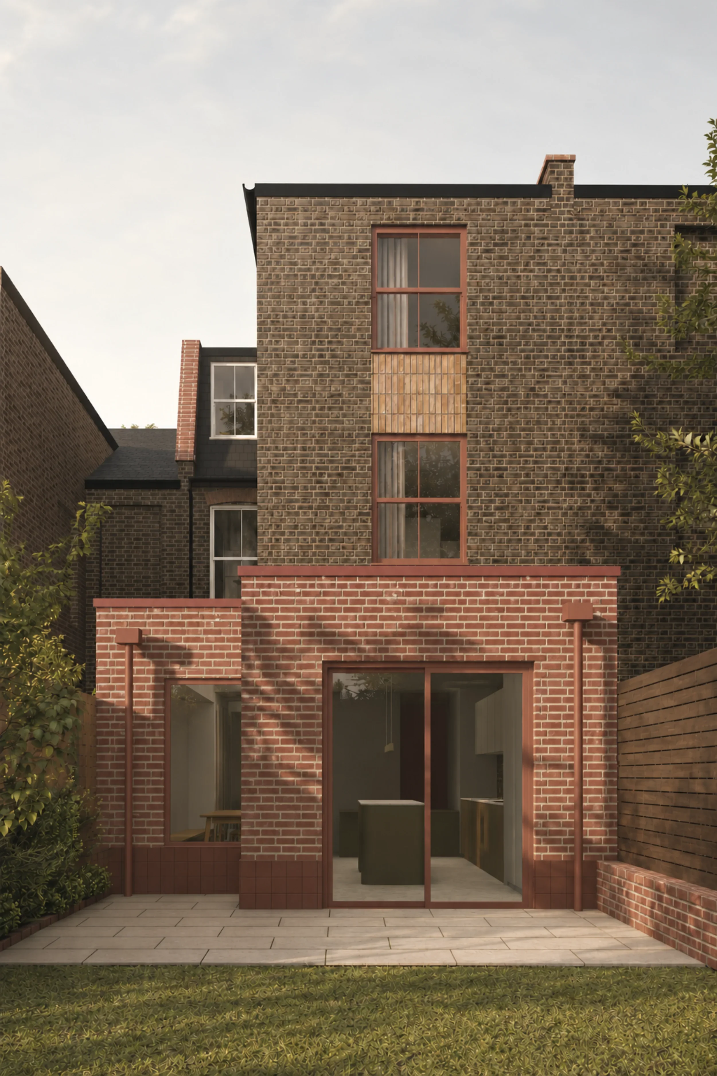 Putney House Rear Elevation