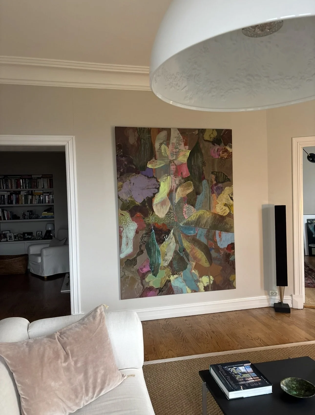 Kristin Evju Nordentoft painting. Abstract painting 