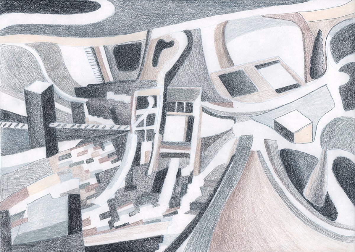 _Inarticulate_ pencil on paper 21 x 49 cm 2022.jpg