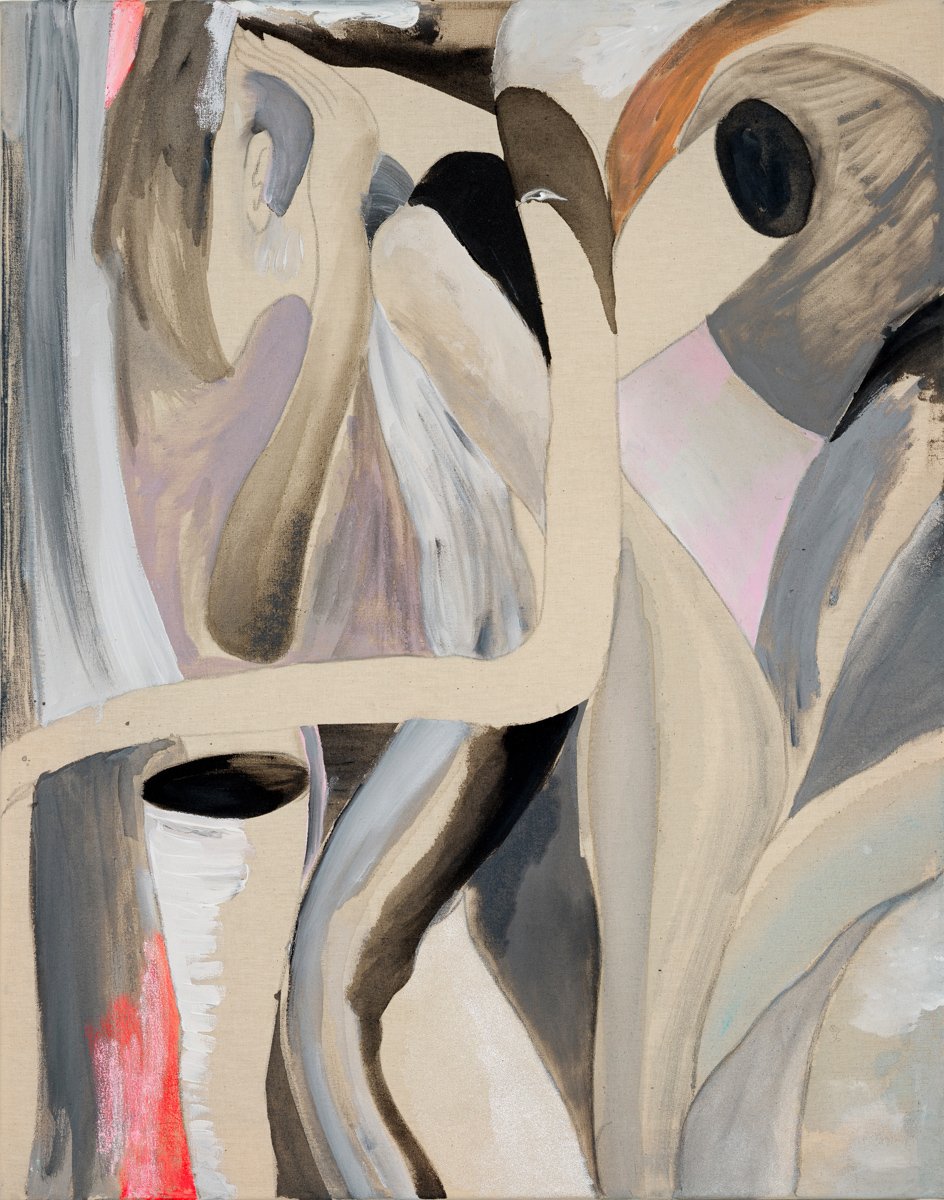 'Caress' acrylic and oil pastel on canvas 70 x 50 cm 2024 Marisa Rappard.jpg