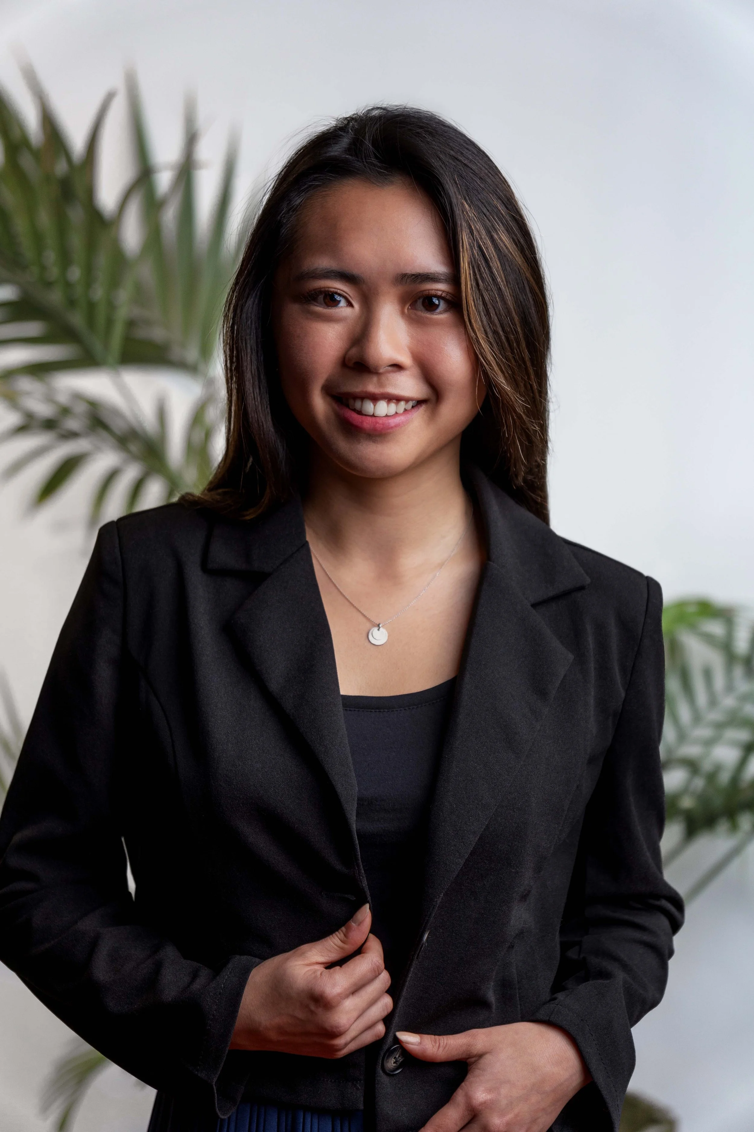 Picture of an employee of Munich Electrification, functioning as a brand ambassador.