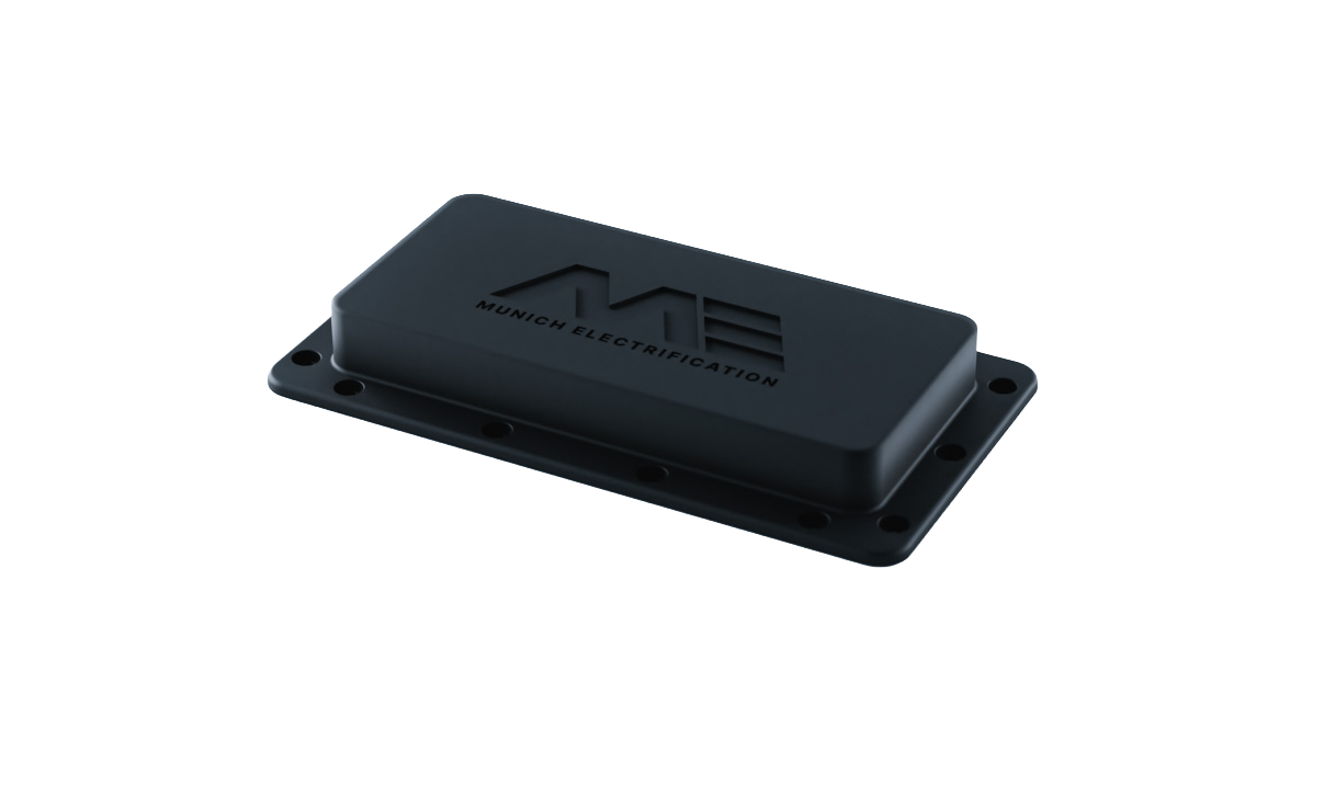 The CMB 64 for 1500 V applications of Munich Electrification on a transparent background