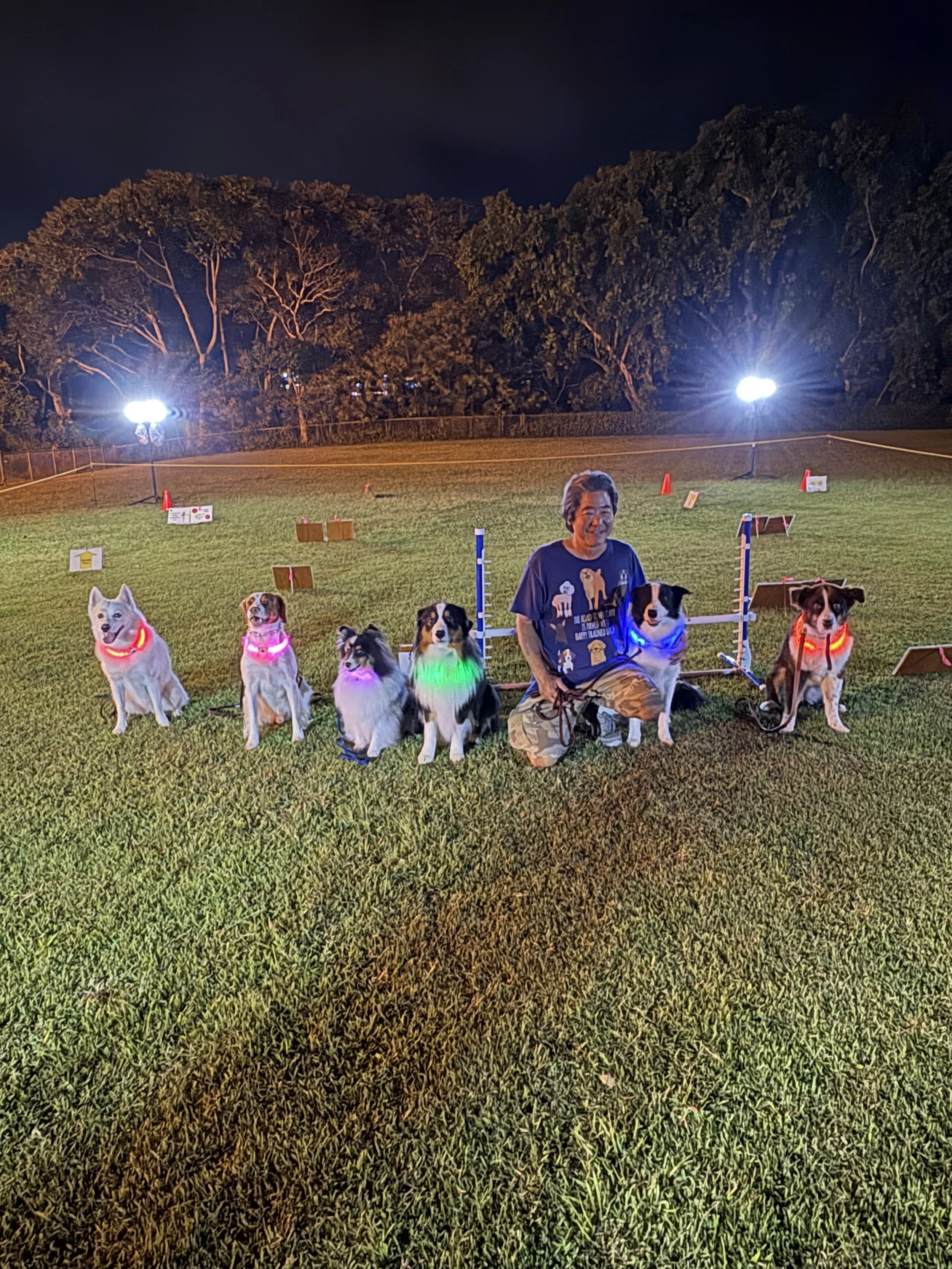 Mahina, Jack, Mojo, Cooper, Scot, Daisho, Lilikoi