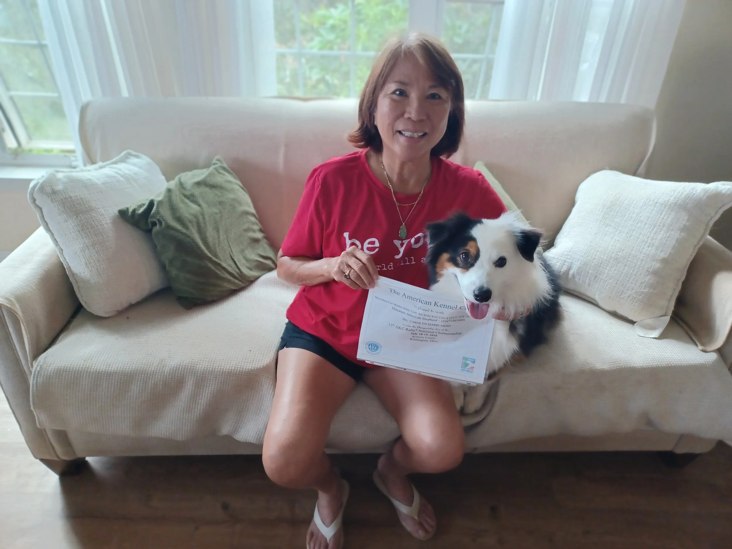 Carolyn & Jenny 2026 AKC Rally National Championship Invite