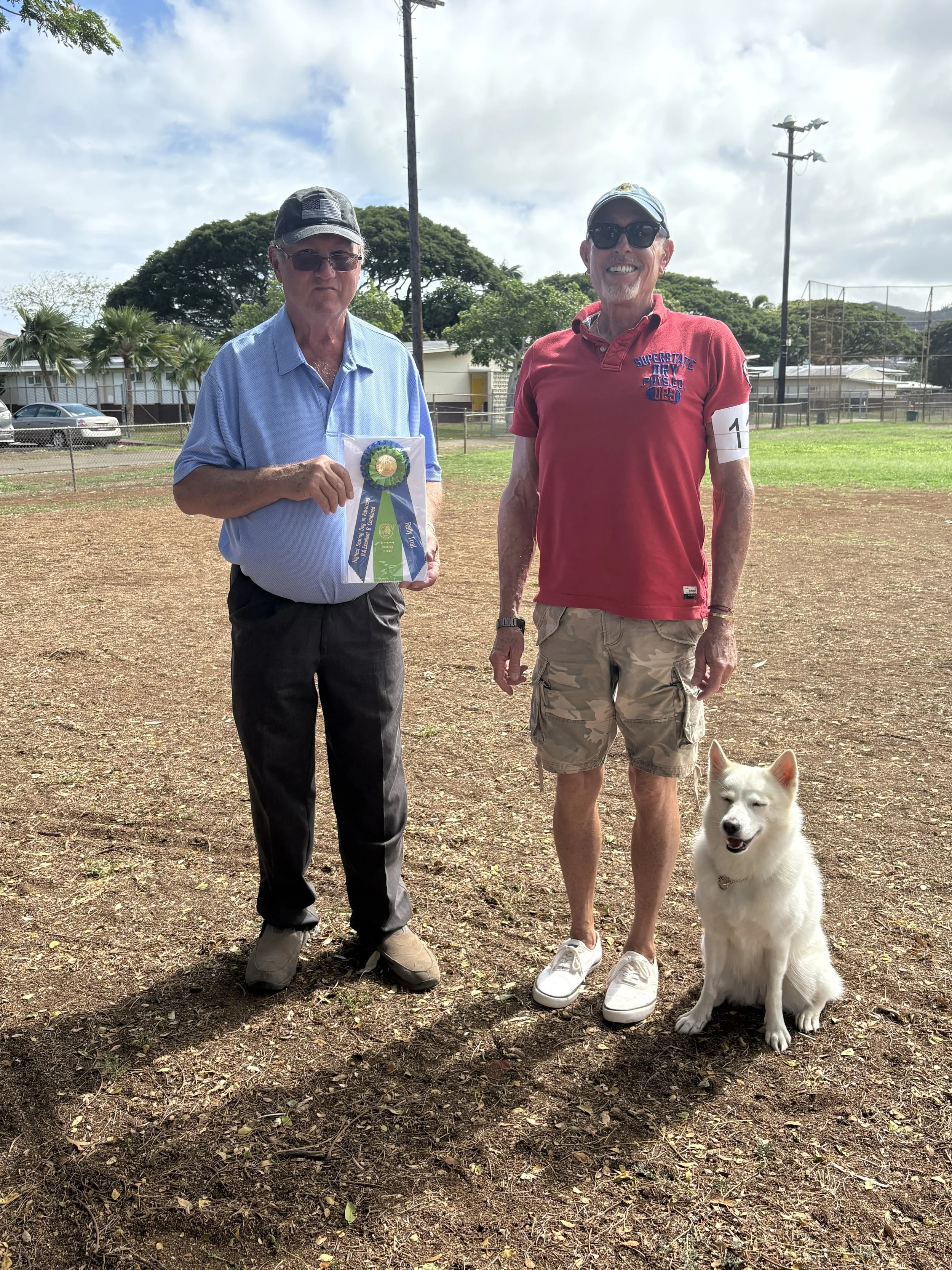 LJ & Mahina Rally High Combined Award