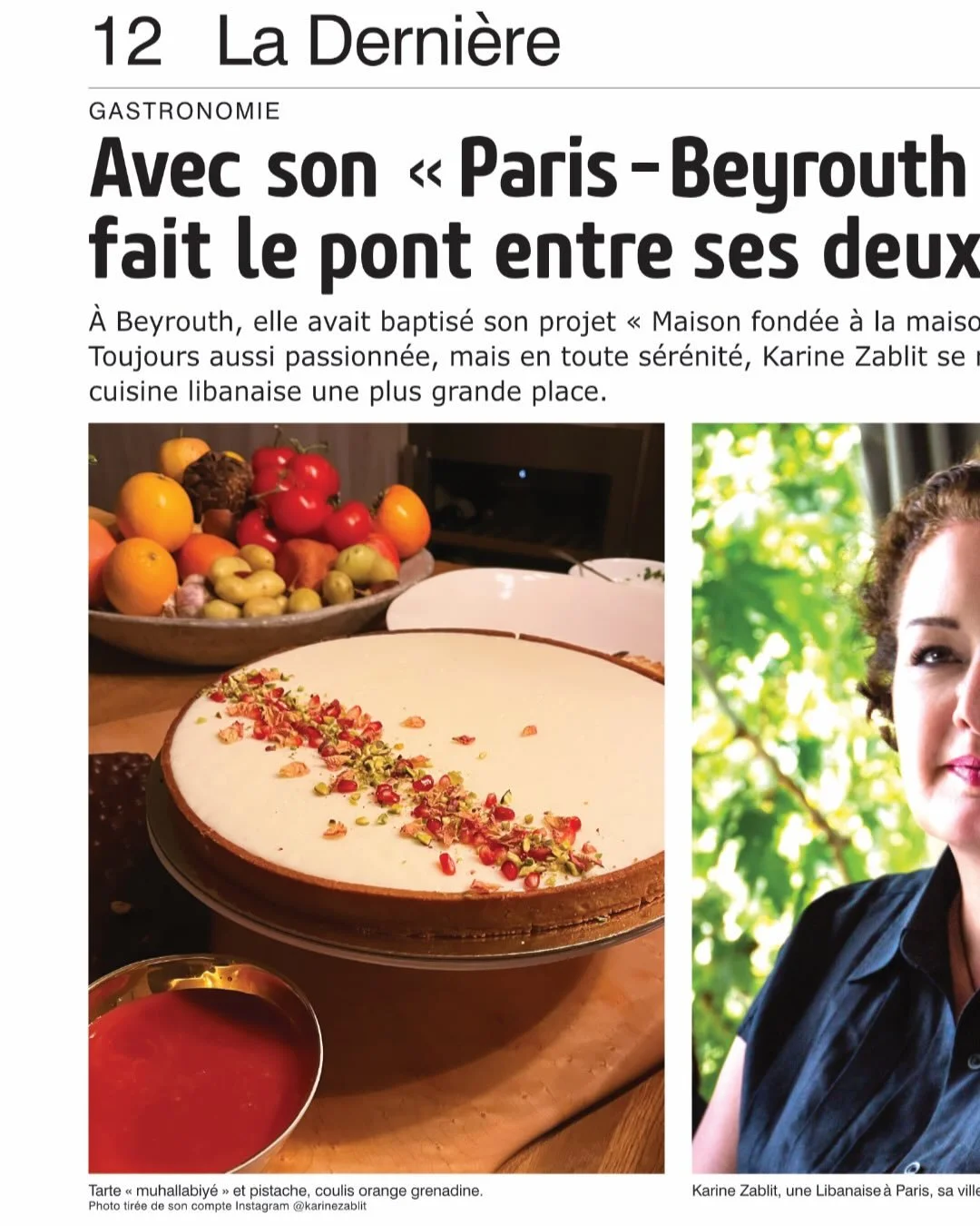 Article paru dans L&rsquo;Orient-Le Jour ce matin

Merci @carlahenoud @lorientlejour_olj