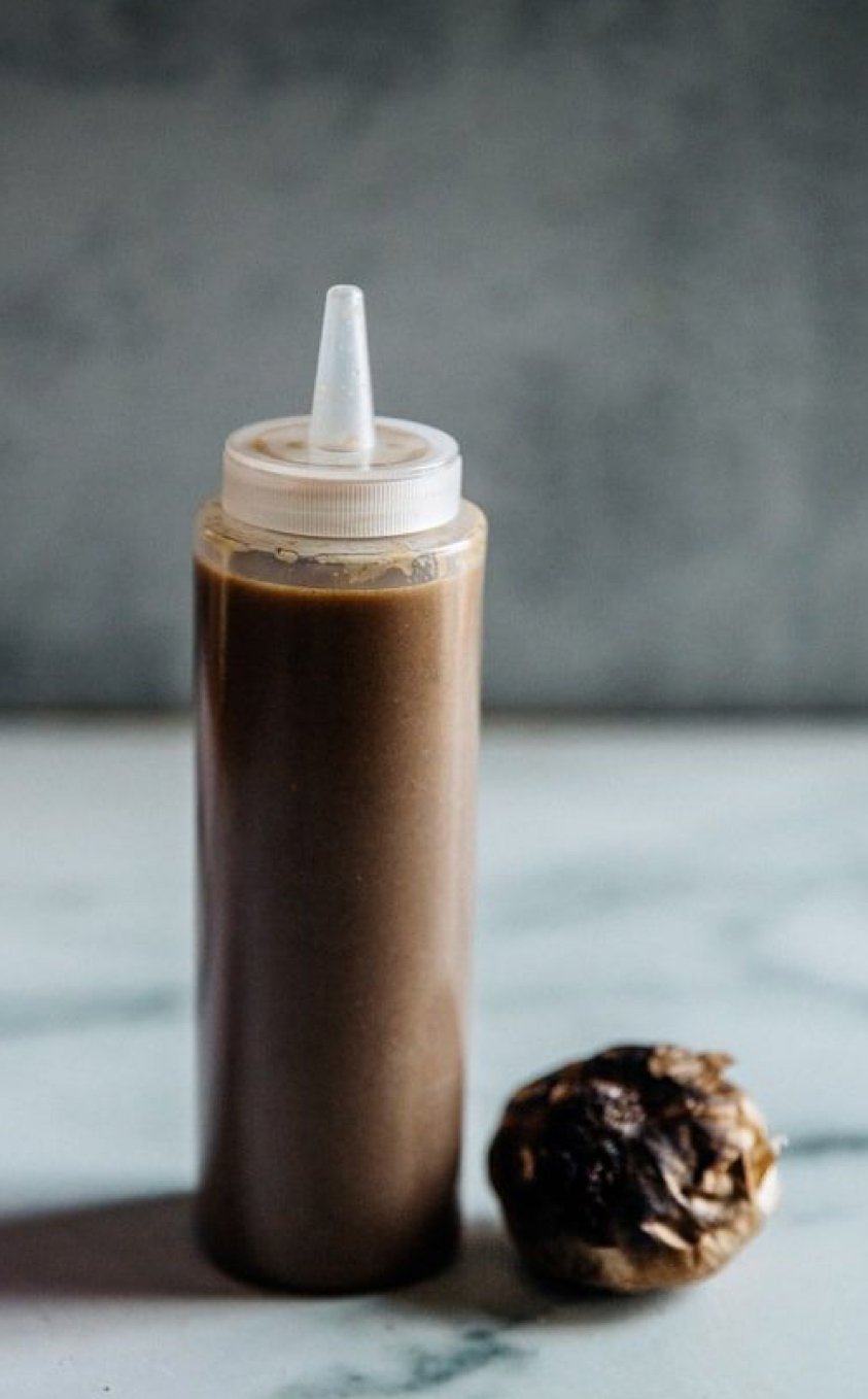 Raw Miso Black Garlic Sauce
