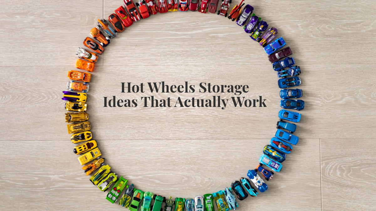 The Curated Playroom: 7 Hot Wheels Storage Ideas That Actually Look Good