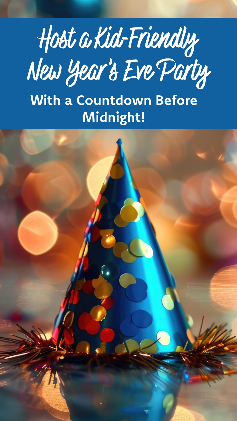 Host a Kid-Friendly New Years Eve Party with a Countdown Before Midnight!