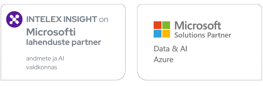 Intelex Insight on Microsoft Solutions Partner for Data & AI ja Azure valdkonnas