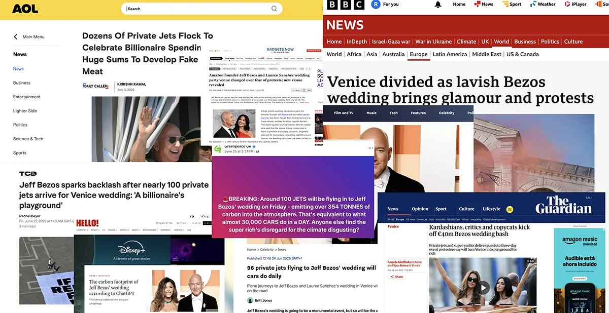 Venice & The Wedding of Jeff Bezos: Are We Asking the Right Questions About Tourism's Full Impact?